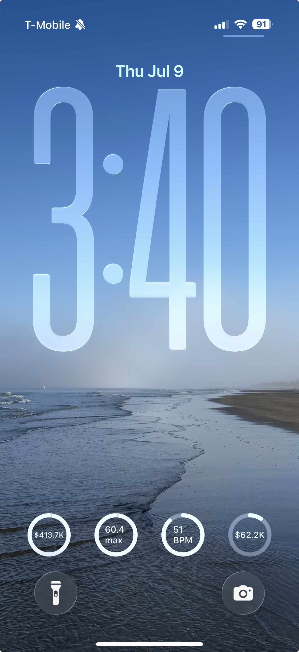 Jetpack Ultra iPhone home screen widgets